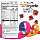 Pure Organic Twisted Fruit Bites, Snack Variety Pack, 0.71 oz., 24 pk.