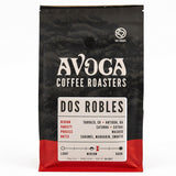Avoca Coffee Roasters Medium Roast Whole Bean Coffee, Dos Robles Blend, 27 oz.