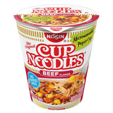 Nissin Cup Noodles - Beef Flavor - 2.25 oz - 24 Pack
