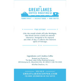 Great Lakes Medium Roast Whole Bean Coffee, Windy City Blend, 32 oz.