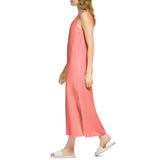 DKNY Women's Linen Maxi Dress - Black - XXL