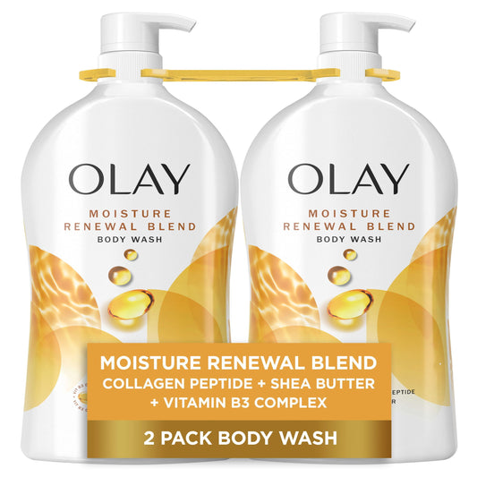 Olay Moisture Renewal Blend Body Wash – 35 fl oz, 2 Pack