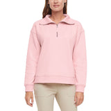 Eddie Bauer Women's Quarter-Zip Pullover - Blue - XXL