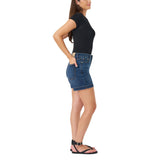 Seven7 Women's Denim Weekend Short - White