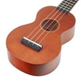 Mahalo MR1TBR Rainbow Series Soprano Ukulele, Transparent Brown