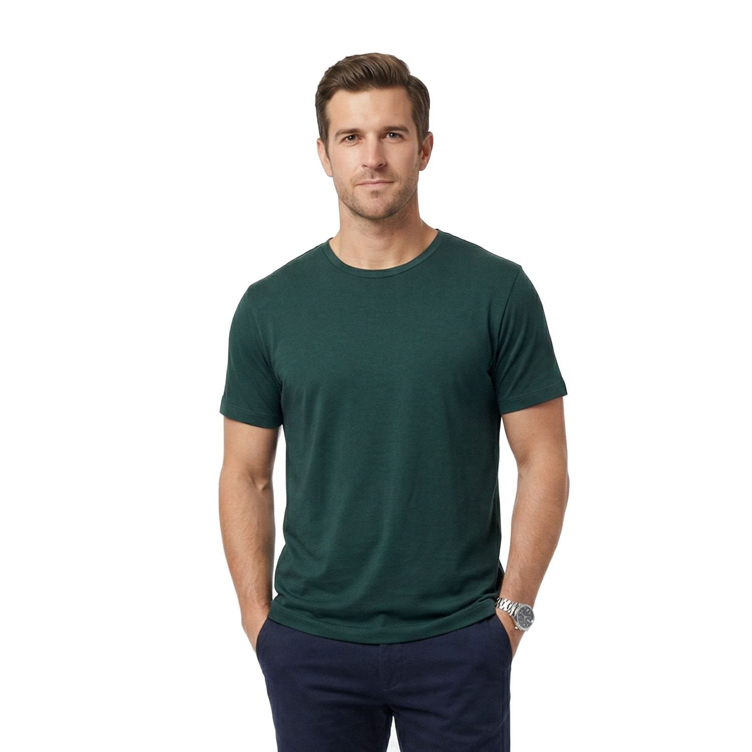 Cuts Crewneck T-Shirt - Black - XXL