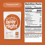 Oats Overnight Oatmeal, Cinnamon Roll, 6 ct.