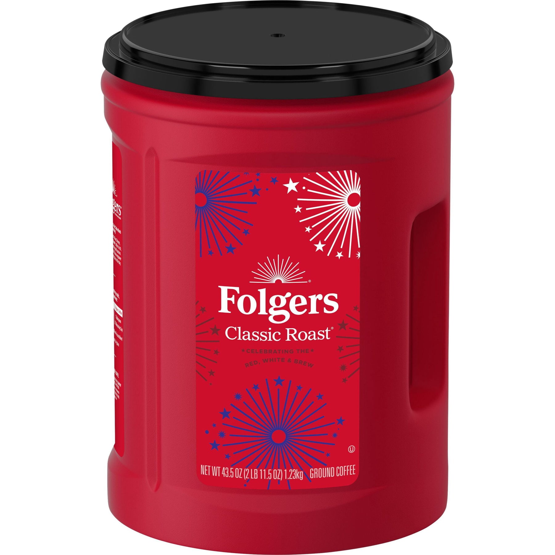 Folgers Classic Medium Roast Ground Coffee, 43.5 oz.