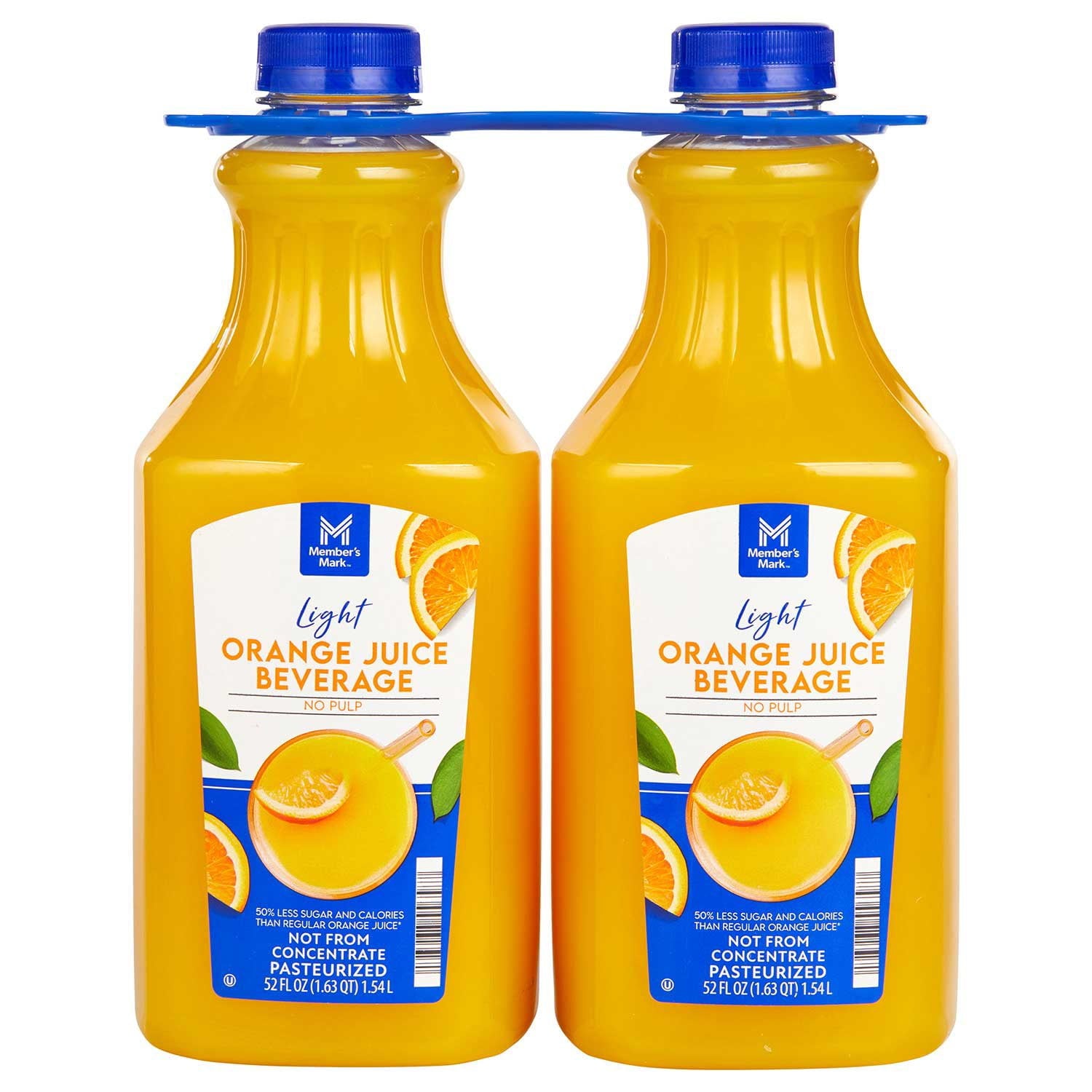 Member's Mark Light Orange Juice Beverage, 52 fl. oz., 2 pk.