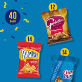Bugles, Chex Mix & Gardetto Variety Pack Snacks, 40 pk.