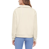 Eddie Bauer Women's Quarter-Zip Pullover - Blue - XXL