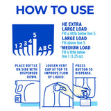 all Liquid Laundry Detergent, Free Clear for Sensitive Skin, 208oz, 166 loads