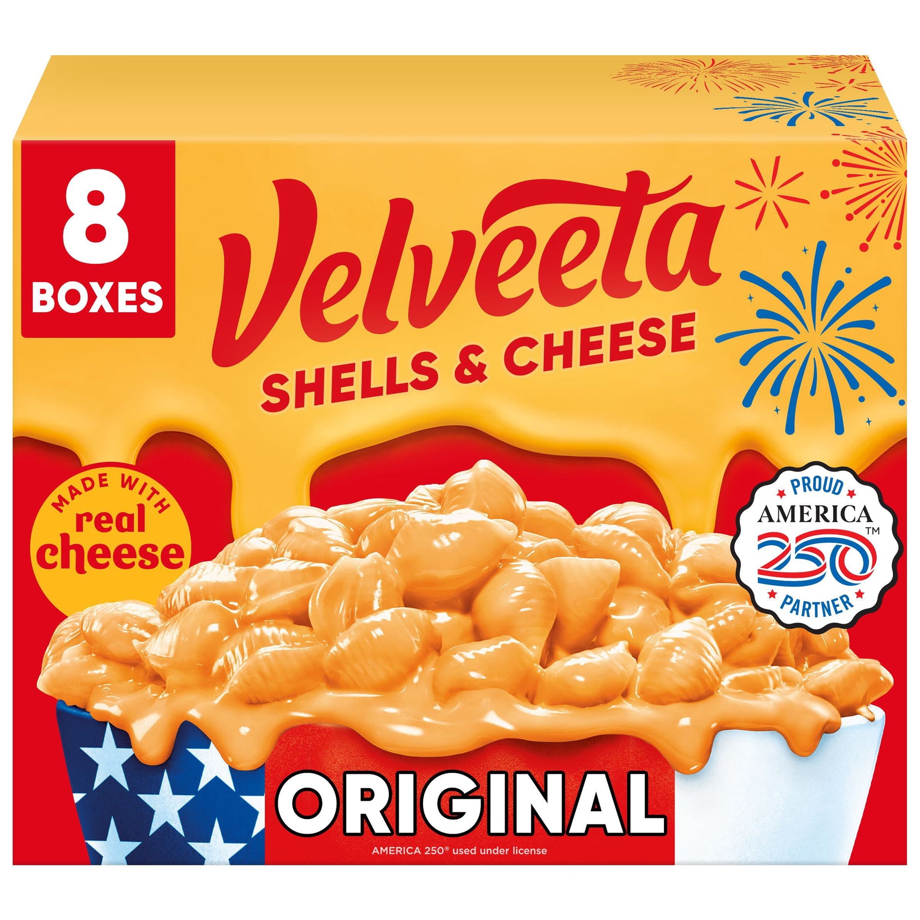 Velveeta Shells &amp; Cheese Original, 12 oz., 8 pk.