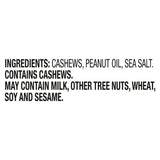Member's Mark Roasted Whole Cashews with Sea Salt, 33 oz.