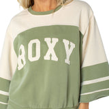 Roxy Women's Game On Fleece Top - Blue - XXL