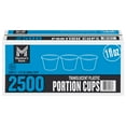 Member's Mark Translucent Plastic Portion Cups 1 fl. oz., 2,500 ct.