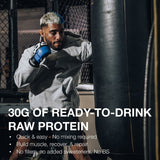 RAW Nutrition 30g Protein Shake, Chocolate, 11 fl. oz., 12 pk.