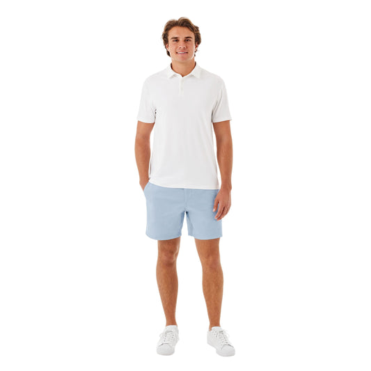 Member's Mark Men's Cotton Pull-On Shorts - Light Blue - XXL