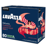 Lavazza Dolcevita Classico Medium Roast Coffee K-Cup Pods, 80 ct.