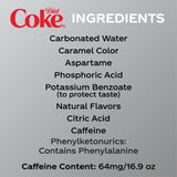 Diet Coke Soda Soft Drink, 16.9 fl. oz., 24 pk.