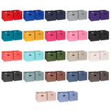 RiverRidge Folding Bins Cube Storage Cubbies, Set of 6 Playroom Organizers