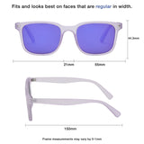 OOMF Pop Star Women's Square Sunglasses