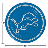 NFL Round Paper Plates, 10", 85 ct., Choose Your Team