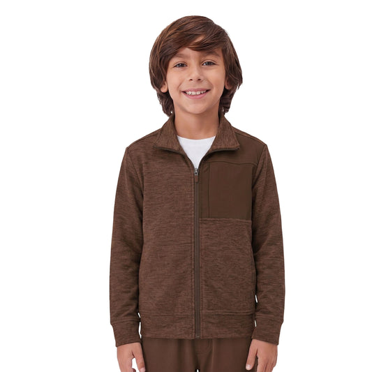 Member's Mark Boys Favorite Soft Full Zip Jacket - Black - XXL