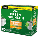 Green Mountain Coffee Roasters Light Roast Coffee Pods, Breakfast Blend, 80 ct.