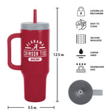 Logo Brands Alabama Crimson Tide Stainless Steel Leakproof Tumbler