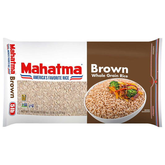 Mahatma Brown Rice , 5 lb.