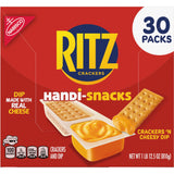 RITZ Handi-Snacks Crackers and Cheese Dip, 0.95 oz., 30 pk.