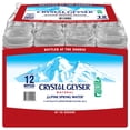 Crystal Geyser Alpine Spring Water, 1.5L, 12 pk.