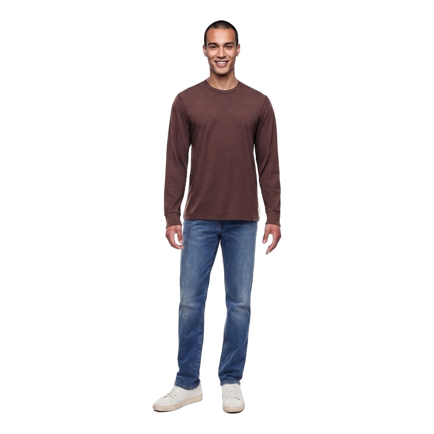 Eddie Bauer Men's Long Sleeve Crew Tee - Black - XXL
