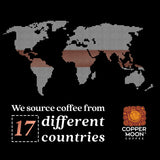 Copper Moon Coffee Light Roast Whole Bean Coffee, Ethiopian Blend, 32 oz.
