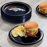 NFL Round Paper Plates, 10", 85 ct., Choose Your Team