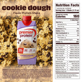 Premier Protein 30g High Protein Shake, Cookie Dough, 11oz., 15 pk.