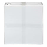 Member's Mark 2" D-Ring View Binder, White 4 pk.