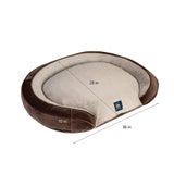 Serta Oval Couch Cat & Dog Bed Large, Choose Color