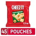 Cheez-It Baked Snack Crackers, White Cheddar, 1.5 oz., 45 pk.
