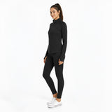 Outdoor Voices Women's CloudKnit Quarter-Zip Pullover - Black - XXL