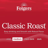 Folgers Classic Medium Roast K-Cup Coffee Pods, 100 ct.