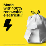 Glad ForceFlex MaxStrength with Clorox Tall Kitchen Drawstring Trash Bags, Lemon Fresh Scent, 13 Gallon, 120 ct.