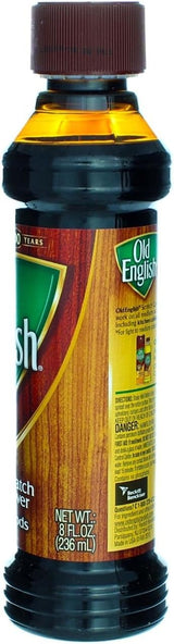 Old English Scratch Cover for Dark Woods - Wood Furniture Polish (8 fl oz)