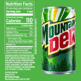 Mountain Dew Original Mini Cans, 7.5 fl. oz., 30 pk.