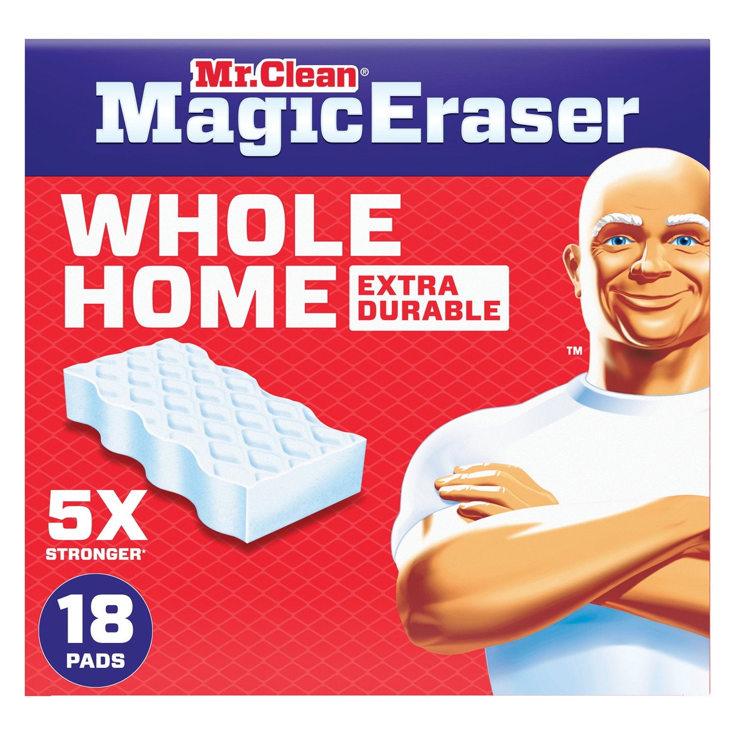 Mr. Clean Magic Eraser Whole Home Extra Durable Cleaning Sponges – 18ct