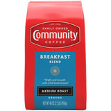 Community Coffee Medium Roast Ground Coffee, Breakfast Blend, 40 oz.