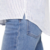 Gap Women's Linen Blend Button-Down Shirt