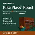 Starbucks Medium Roast K-Cup Coffee Pods, Pike Place, 72 ct.