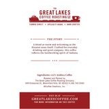 Great Lakes Medium Roast Whole Bean Coffee, Hoosier Blend, 32 oz.